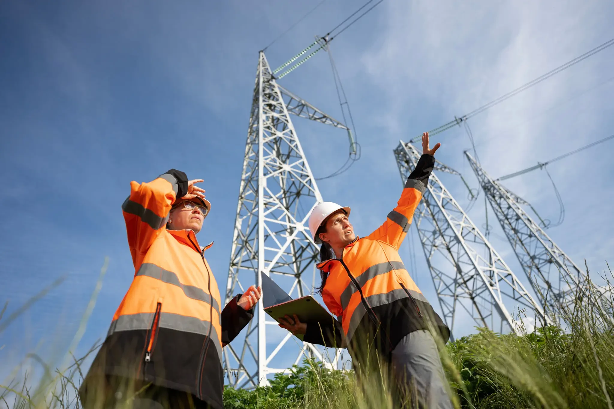 Energy utility infrastructure power plant